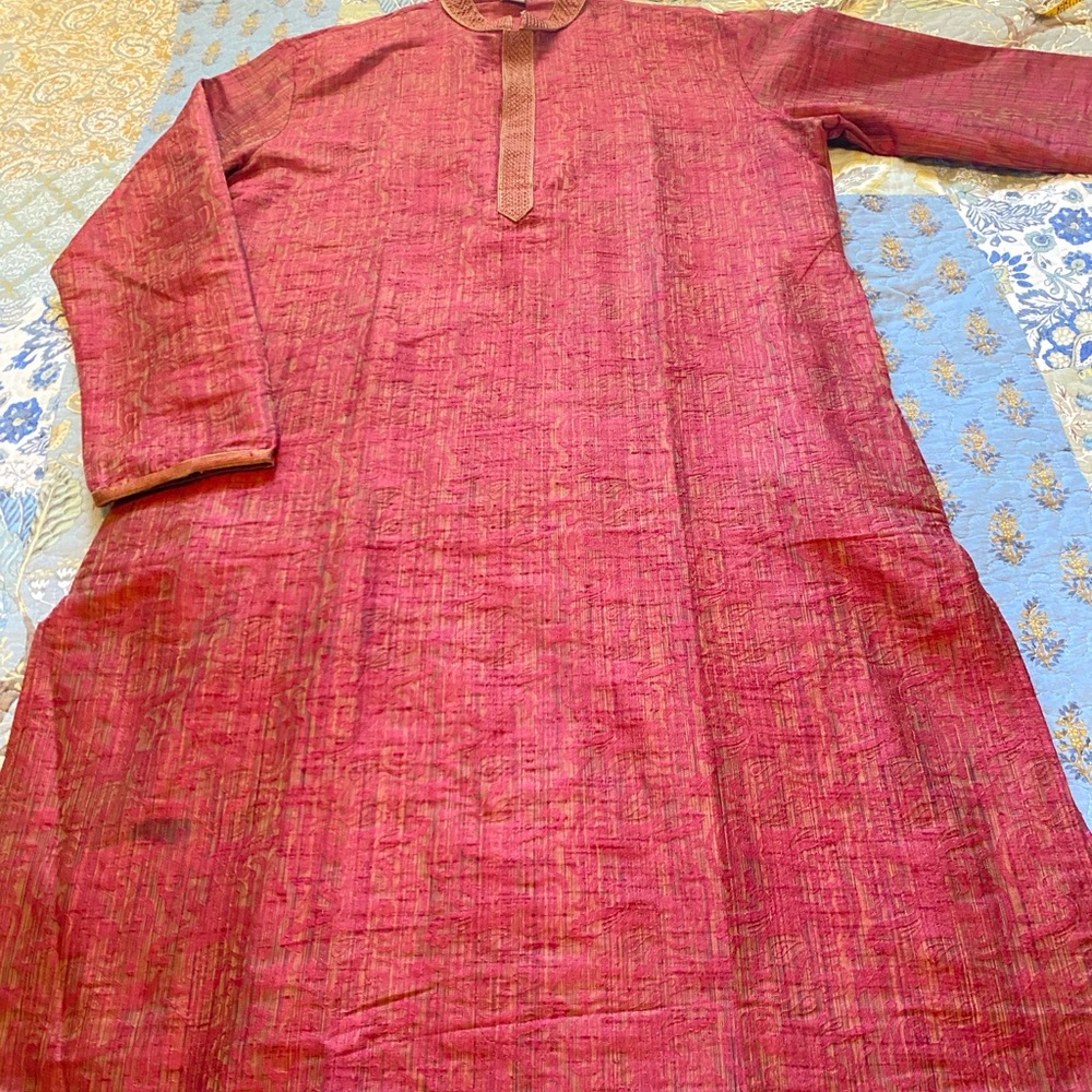 Elegant Red Kurta